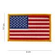 Patch tissu USA golden border de la marque 101 Inc (442302-607)