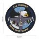 Patch tissu (à coudre) F16 proud viper keeper de la marque 101 Inc (4003 | 442306-886)