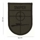 Patch tissu (à coudre) Sniper de la marque 101 Inc (3007 | 442304-689)