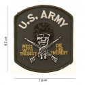 Patch tissu US army skull