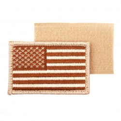 Patch tissus "USA" désert avec velcro, 101 Inc