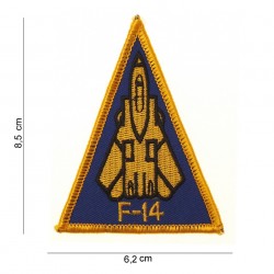 Patch tissus "F-14" doré, 101 Inc