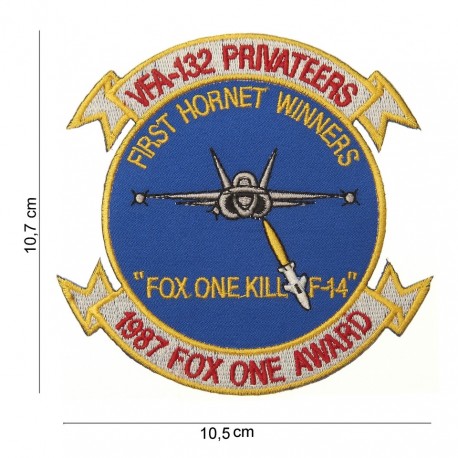 DR6 | Patch tissu VFA-132 privateers | 101 Inc (442306-765)